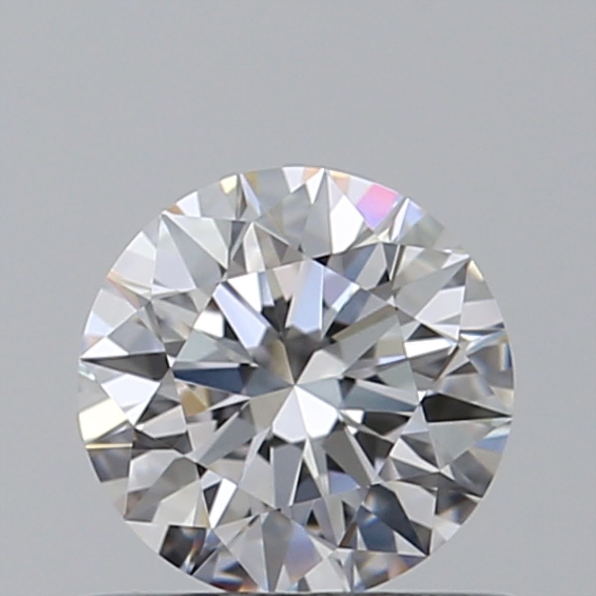 Certified Diamond GIA Carats 0.6 Color D Clarity VVS1  EX  EX  EX Fluorescence NON Brown No Green No Milky No EyeClean 100%