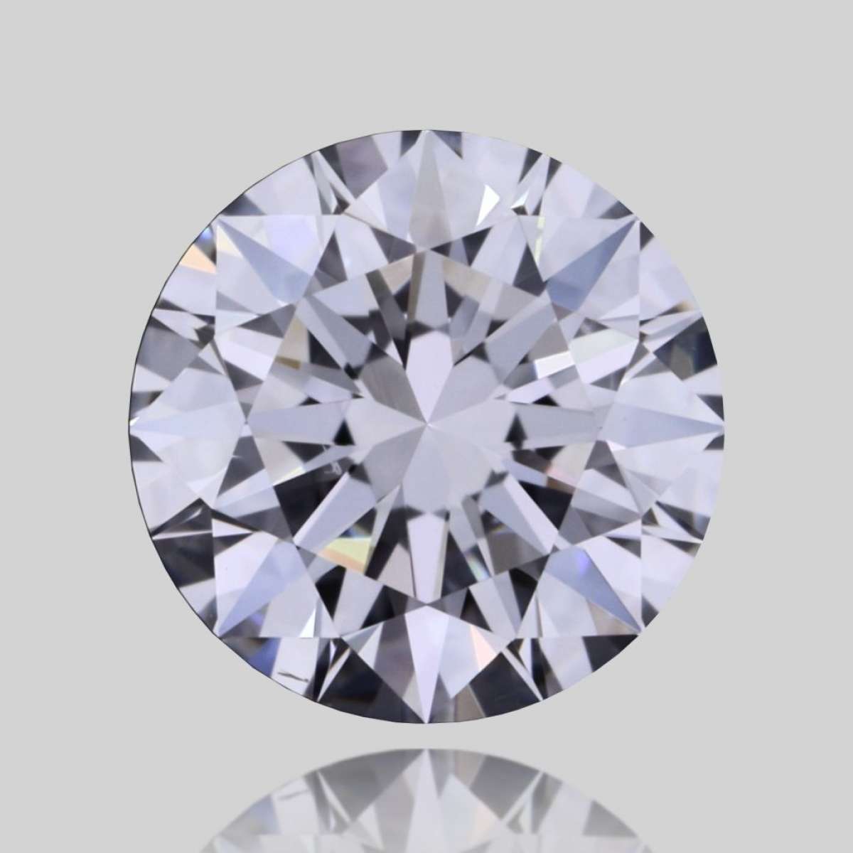 Certified Diamond GIA Carats 0.4 Color D Clarity VS2  EX  EX  EX Fluorescence FNT Brown No Green No Milky No EyeClean 100%