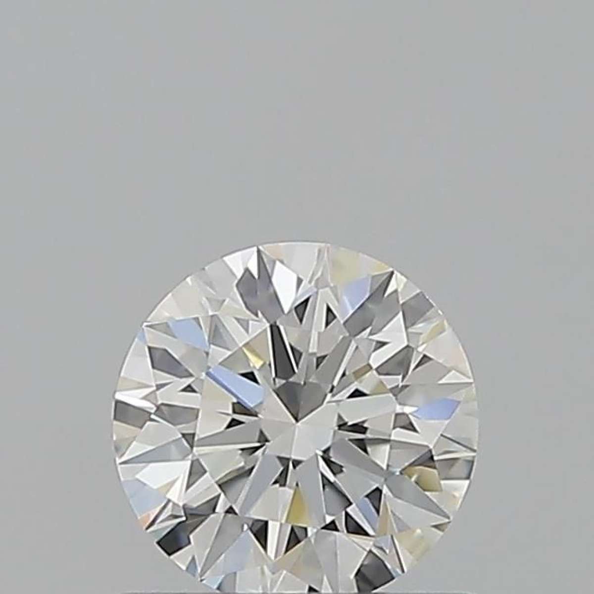 Certified Diamond GIA Carats 0.6 Color H Clarity VVS2  EX  EX  EX Fluorescence FNT Brown No Milky No EyeClean 100%