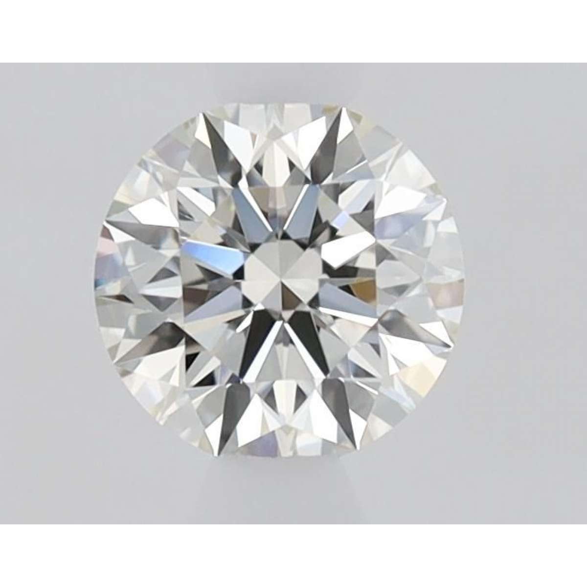 Certified Diamond IGI Carats 0.54 Color H Clarity VS2  EX  EX  EX Fluorescence NON Brown No Green No Milky No EyeClean 100%