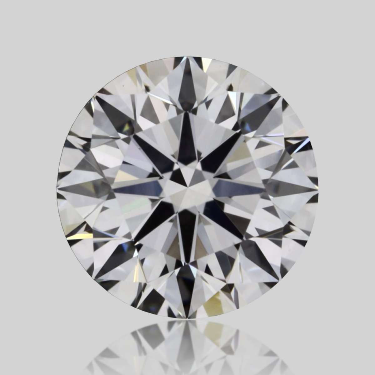 Certified Diamond GIA Carats 0.52 Color F Clarity VVS2  EX  EX  EX Fluorescence NON Brown No Green No Milky No EyeClean 100%