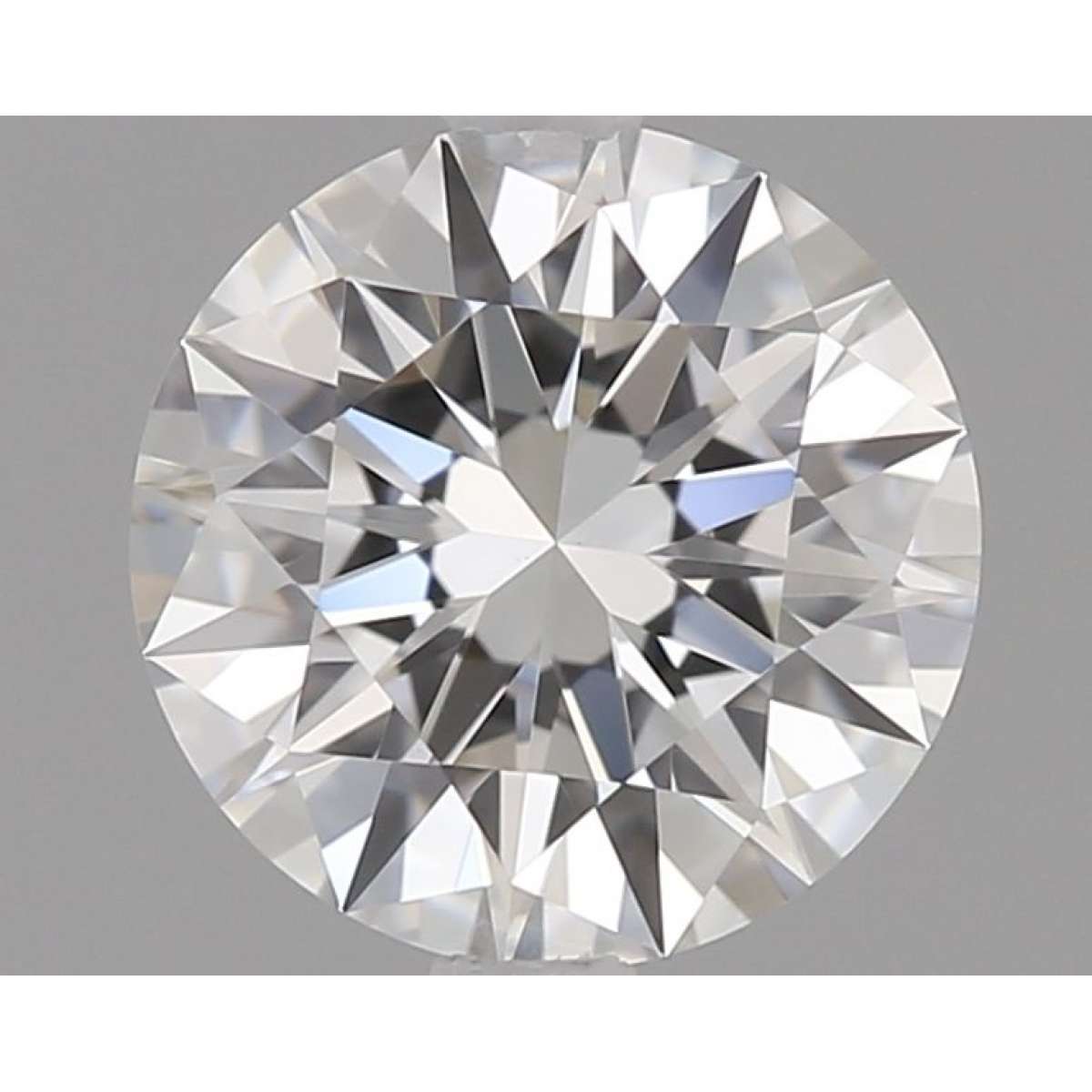 Certified Diamond GIA Carats 0.58 Color F Clarity VVS2  EX  EX  EX Fluorescence NON Brown No Green No Milky No EyeClean 100%