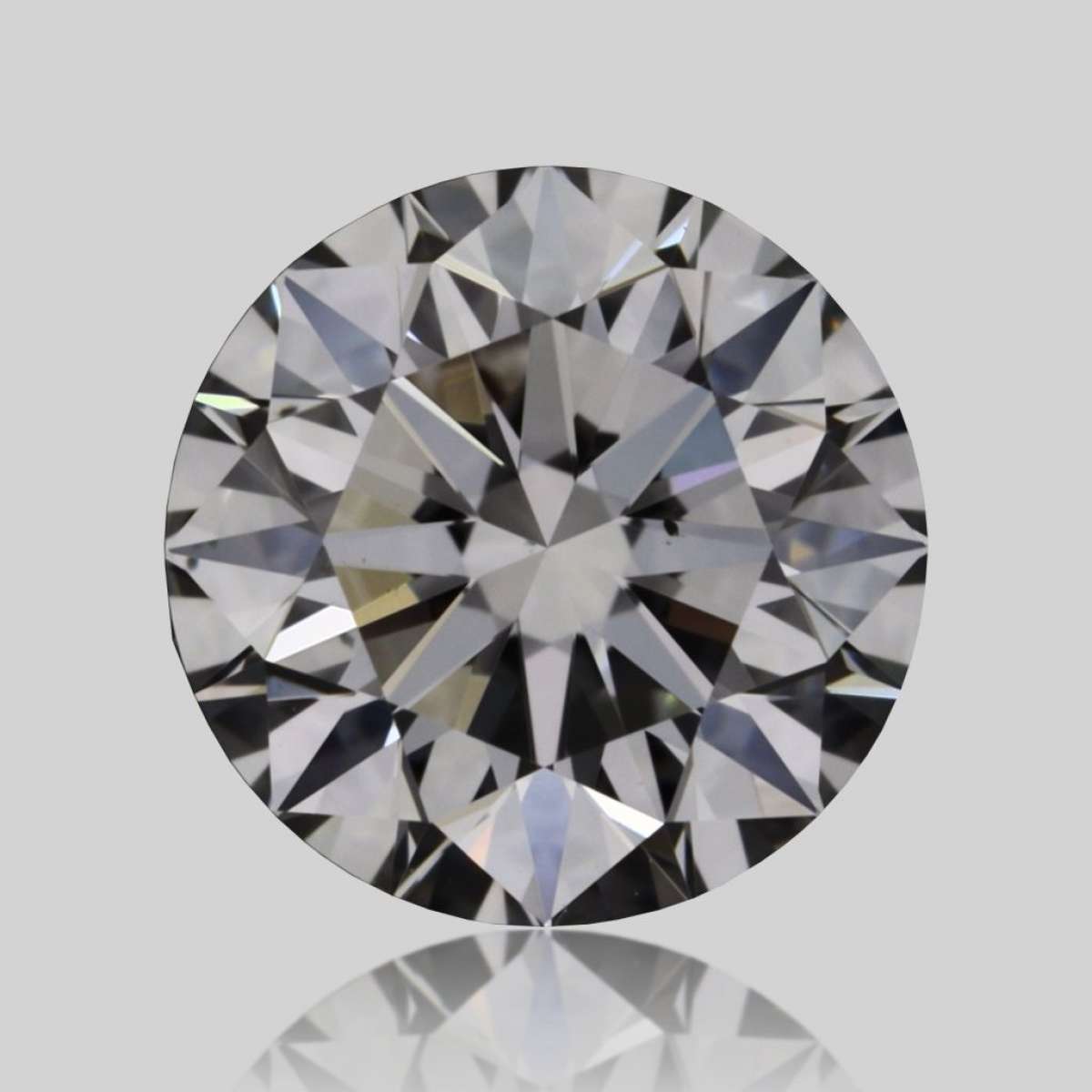 Certified Diamond GIA Carats 0.52 Color F Clarity VS2  EX  EX  EX Fluorescence FNT Brown No Green No Milky No EyeClean 100%