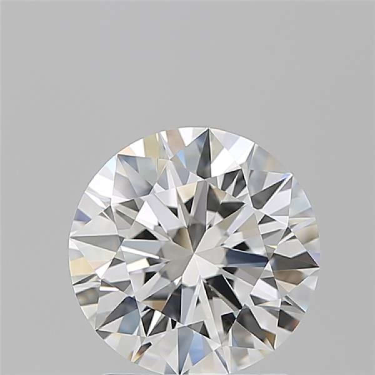 Certified Diamond GIA Carats 1.77 Color F Clarity VVS2  EX  EX  EX Fluorescence NON Brown No Milky No EyeClean 100%